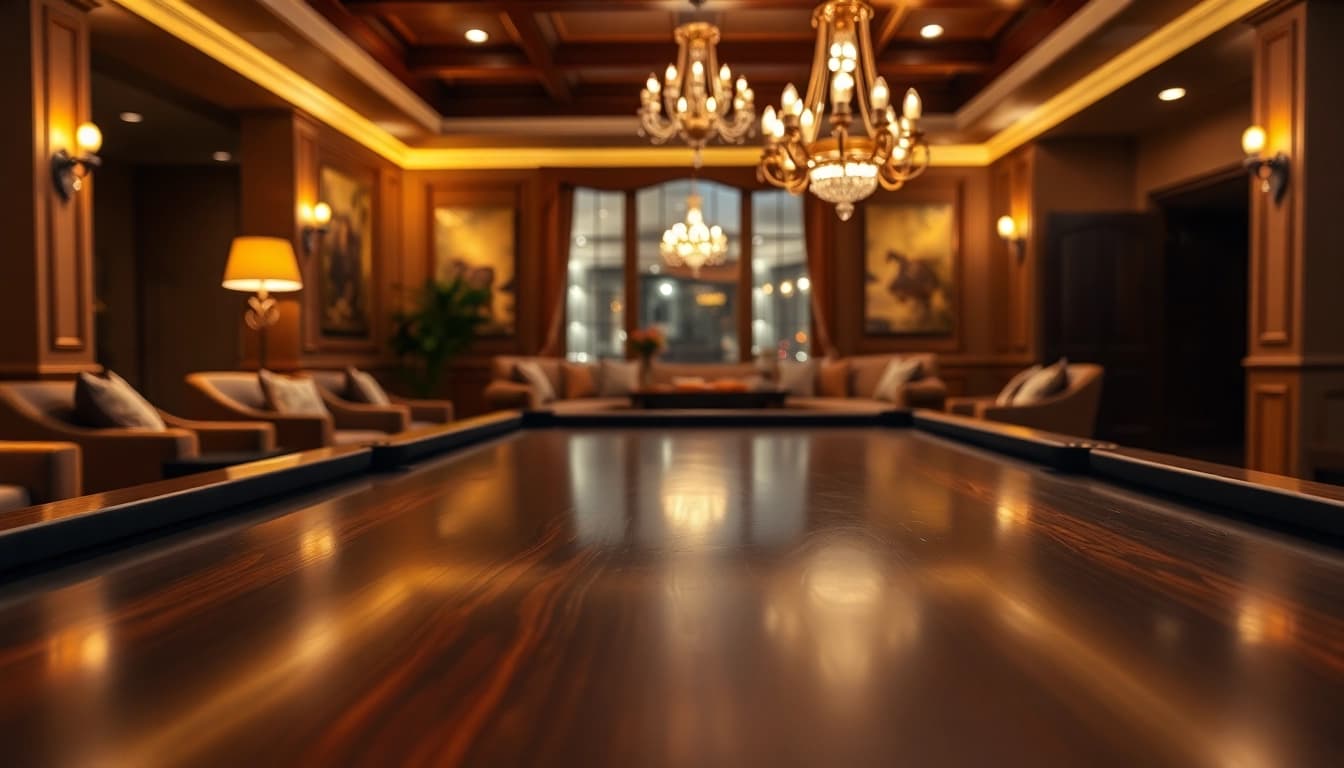 Explore options to Buy Pool Tables in a luxurious game room setting with stylish decor.