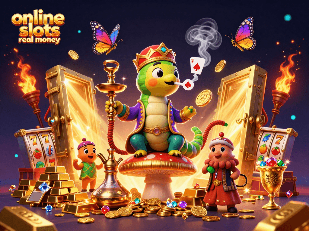 Engage with online slots real money through thrilling visuals in an enchanting casino setting