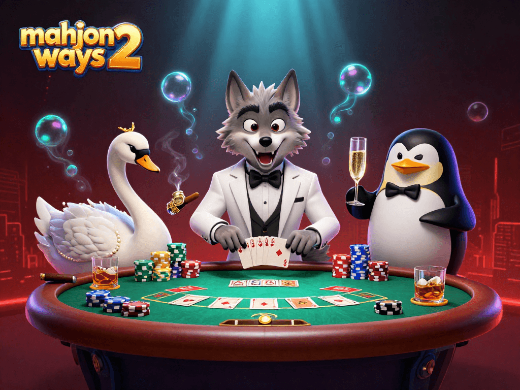 Experience the excitement of mahjong ways 2 with vibrant casino characters and captivating gaming elements.
