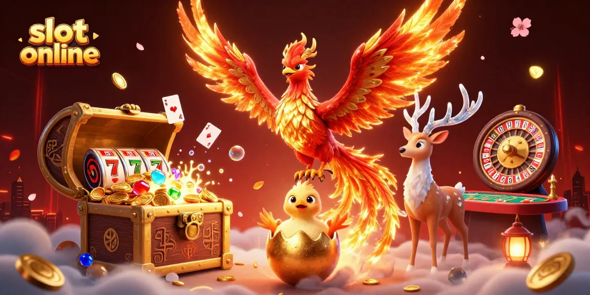 Experience the excitement of slot online with dynamic scenes featuring jackpots and magical characters.
