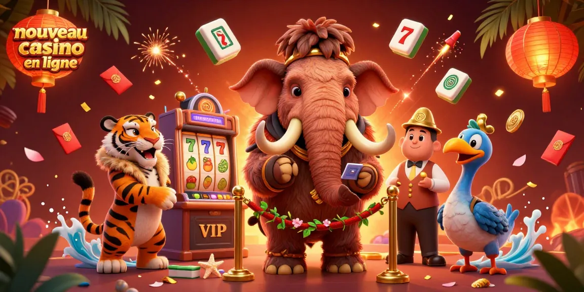 Venez découvrir le nouveau casino en ligne avec un mammouth gardien et des jeux riches.