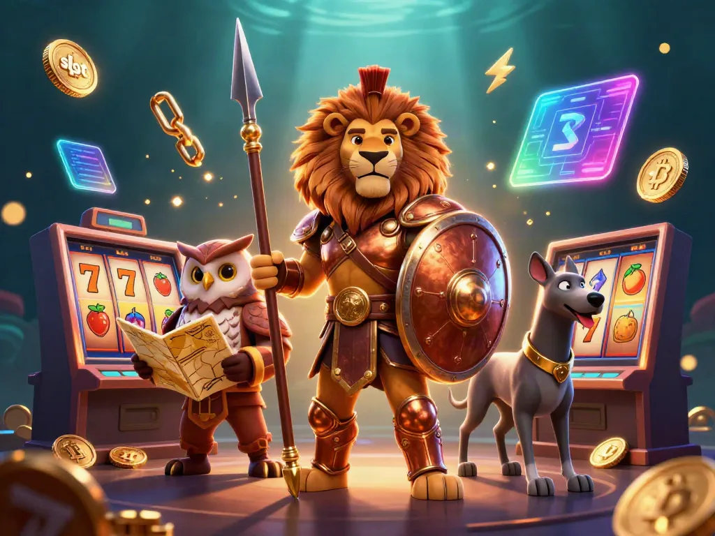 Slot mesin dan karakter menarik dalam pertarungan seru di kasino digital.