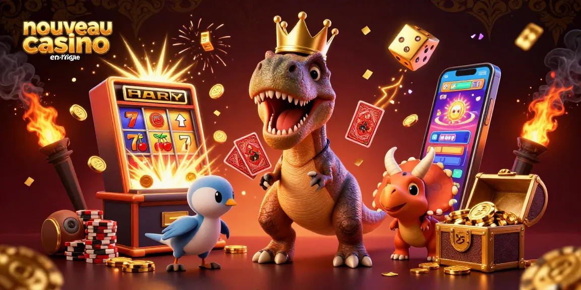 Découvrez le royaume du nouveau casino en ligne France avec des personnages fantastiques et des machines à sous exceptionnelles.