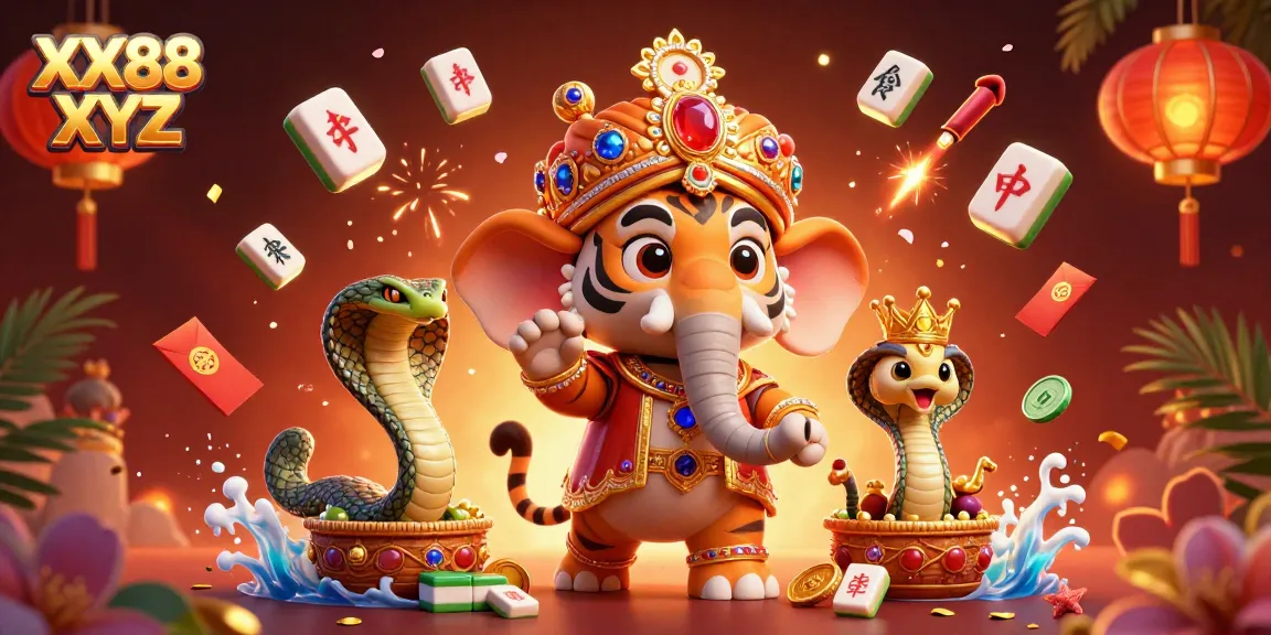 Engage with a vibrant gaming experience at XX88 XYZ featuring an ornate tiger character.