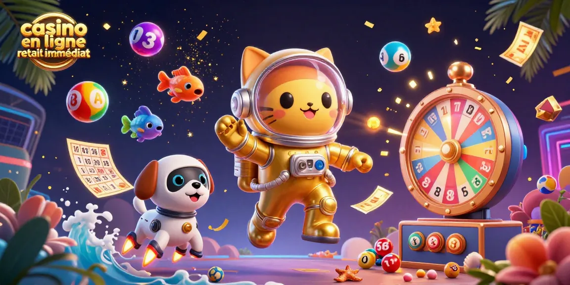 Gagnez instantanément sur le casino en ligne retrait immédiat avec une illustration dynamique captivante.