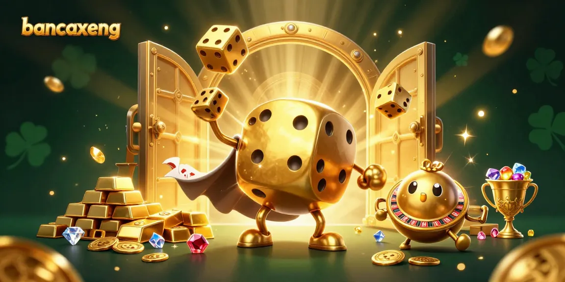 Join the exciting action of bancaxeng with vibrant sea creatures and treasure in this colorful underwater scene.