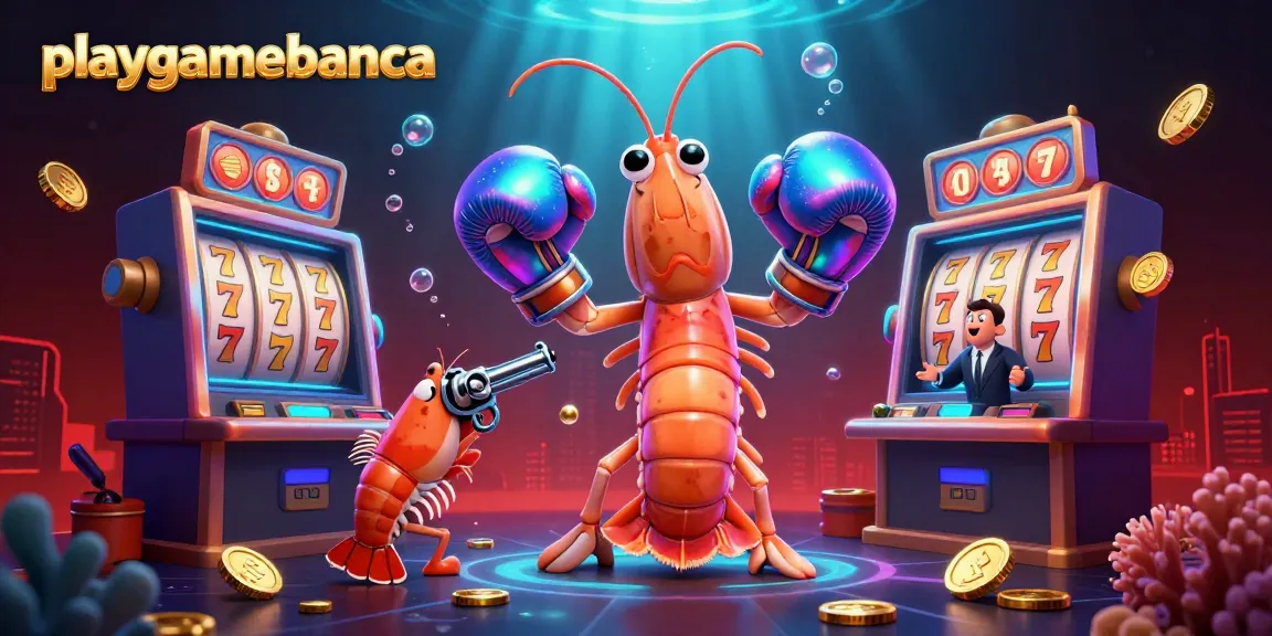 Experience the excitement of playgamebanca with vibrant slot machines and dynamic gambling elements.