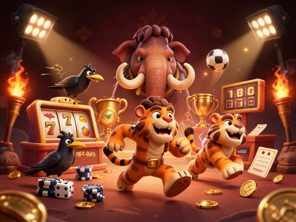 Experience winning thrills with qqmacan as a cartoon caveman duo operates their lively prehistoric casino.