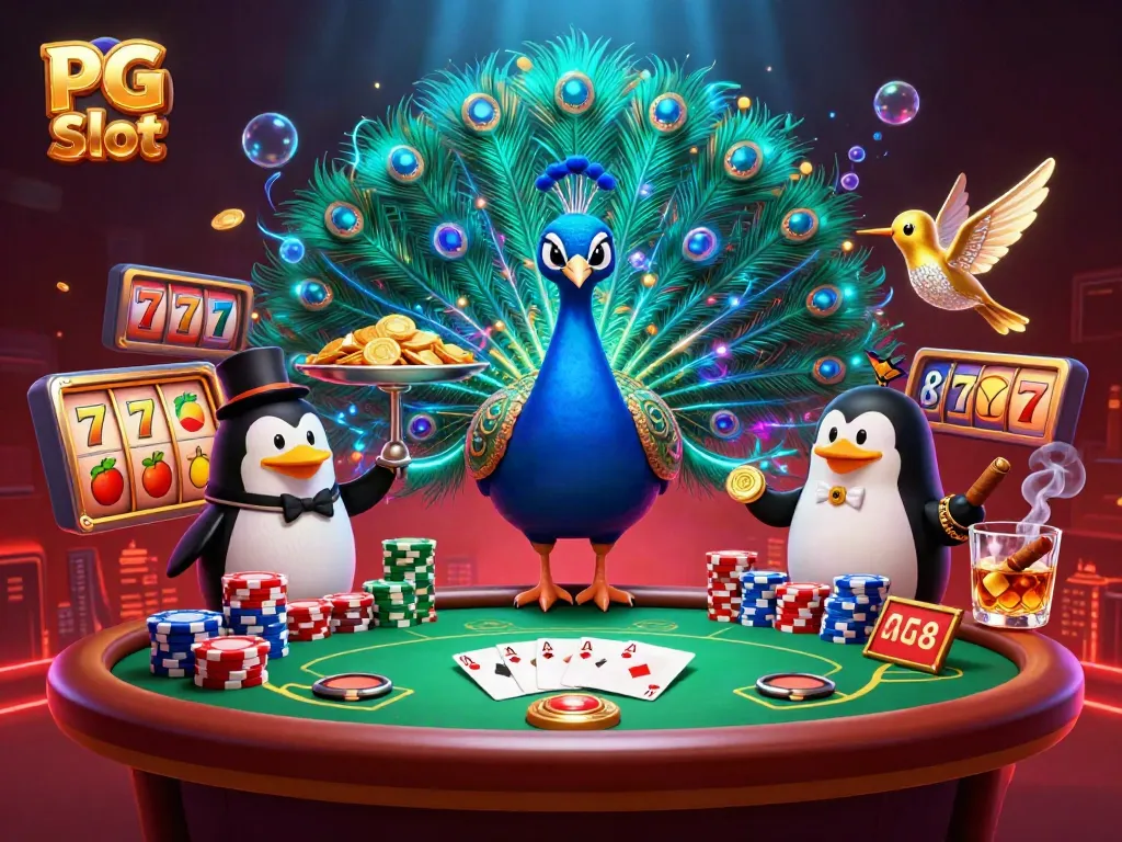 Permainan PG Slot yang menarik dengan karakter mengagumkan dan elemen kasino yang menakjubkan.