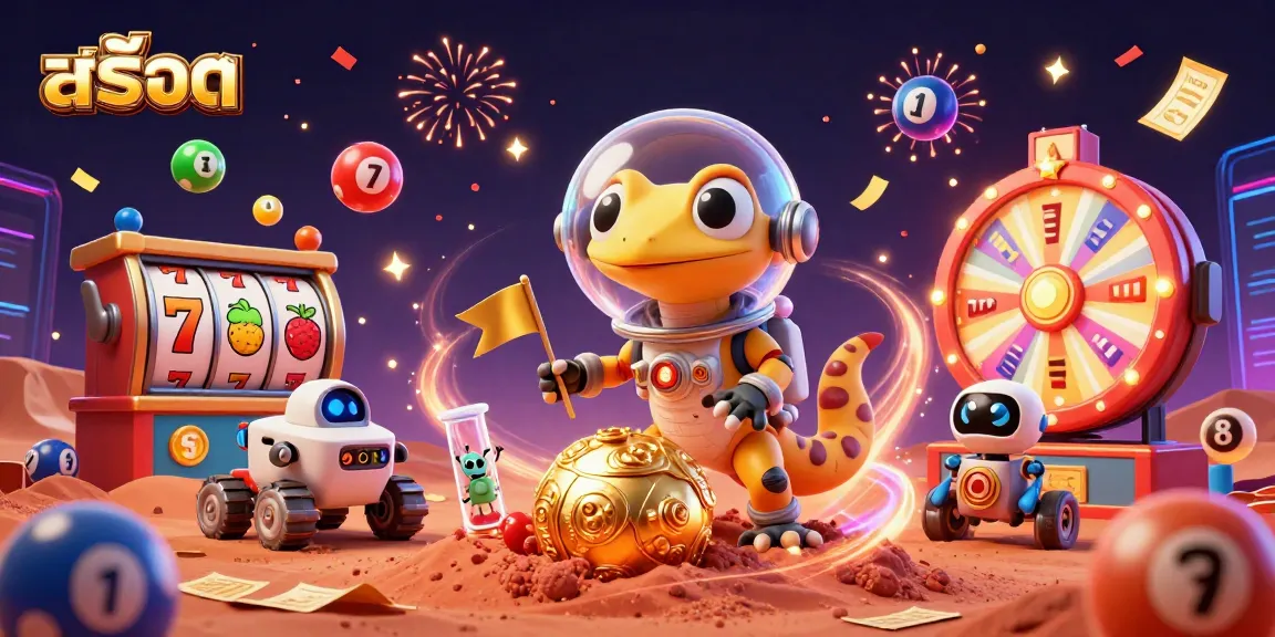 Engage in thrilling สล็อต discoveries with a Martian gecko at a vibrant casino on Mars.