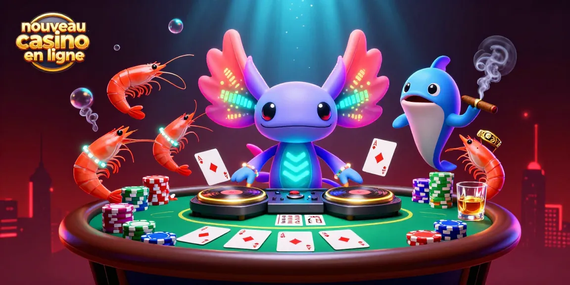 Animez-vous dans un nouveau casino en ligne avec des personnages colorés et des éléments de jeu captivants.