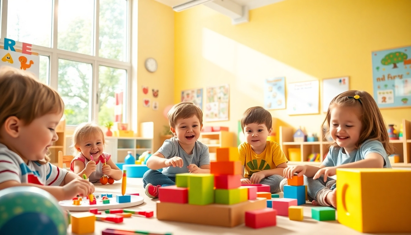Experience the joyful learning environment at https://kara.in/, showcasing happy children engaged in fun educational activities.