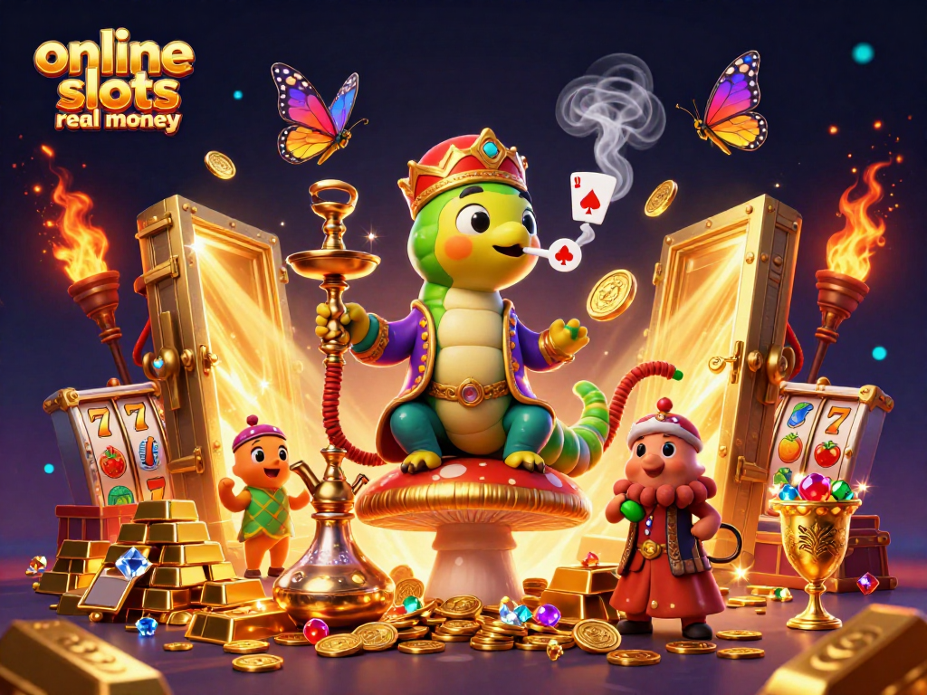 Engage with online slots real money through thrilling visuals in an enchanting casino setting