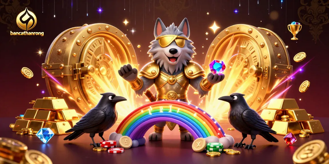 Engage with bancathanrong's vibrant casino world through mystical Norse symbols and treasures.