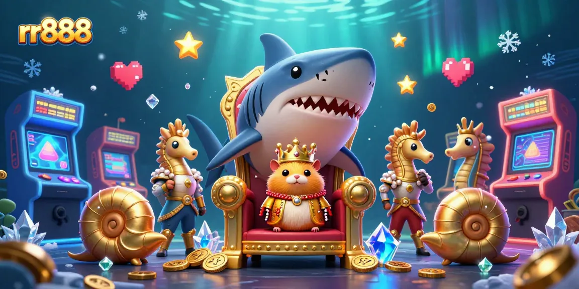 Engage in thrilling gameplay at rr888 with our vibrant 3D casino scene.