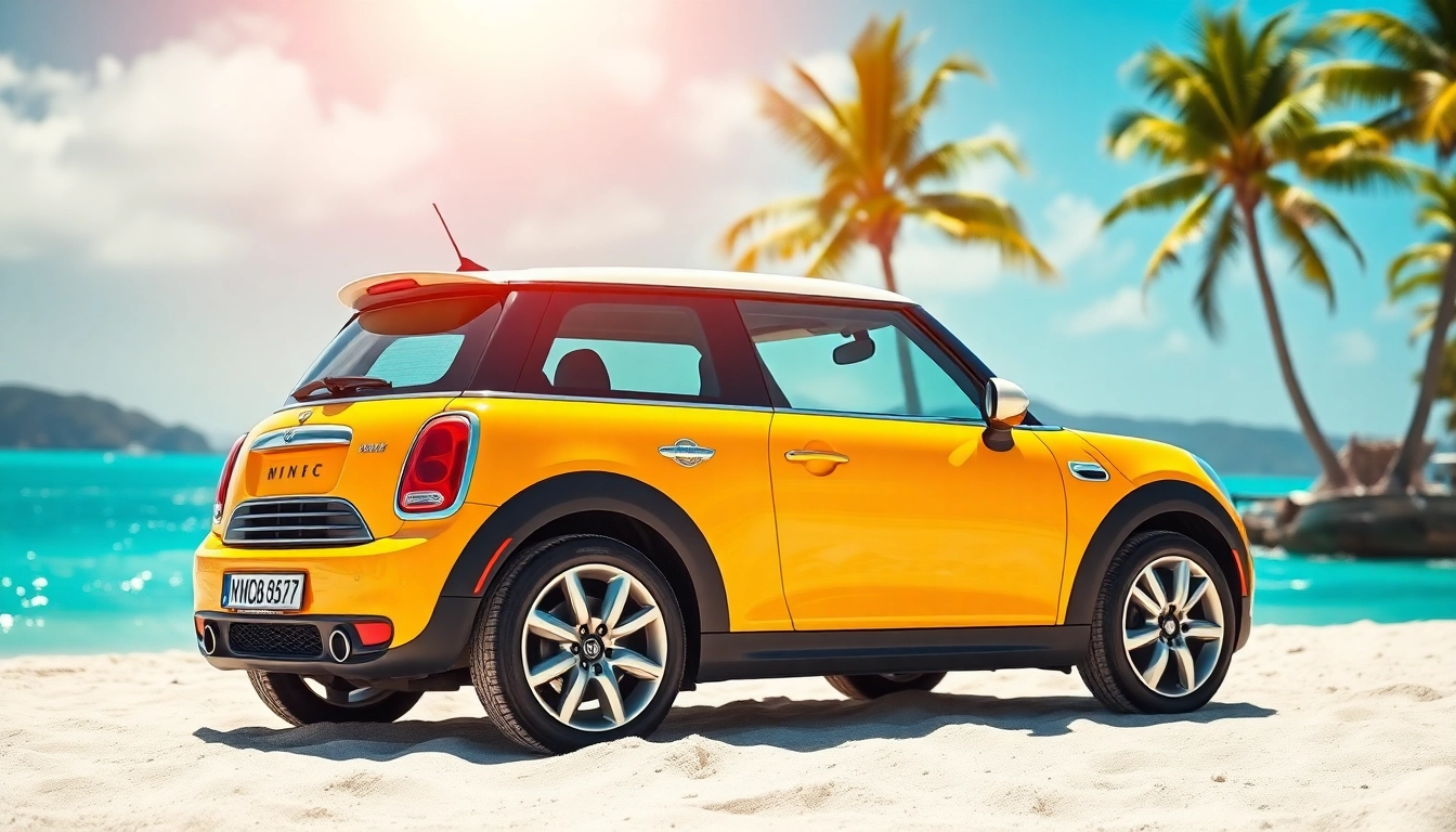 Rent a Mini Cooper for an unforgettable adventure in St. Barts.