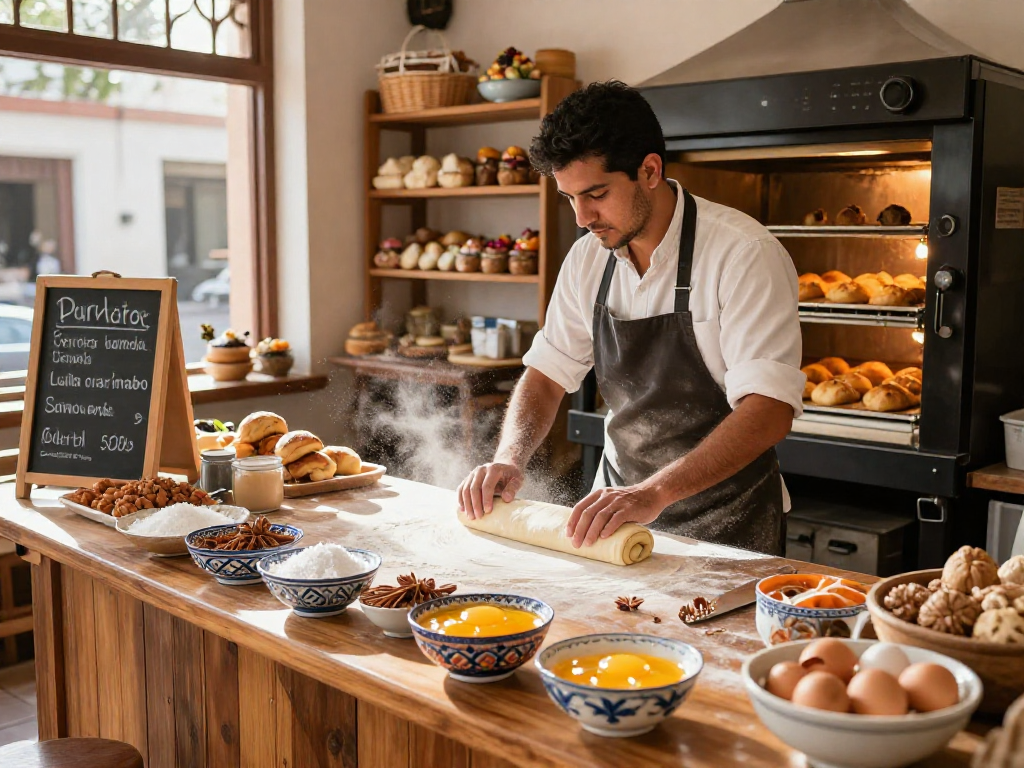 Best suspiro a la limena near me showcased in a cozy bakery with fresh ingredients and pastries.
