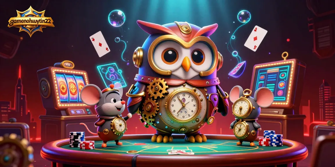 Experience thrilling Pai Gow strategy with gamenohuuytin22's vibrant casino illustration.