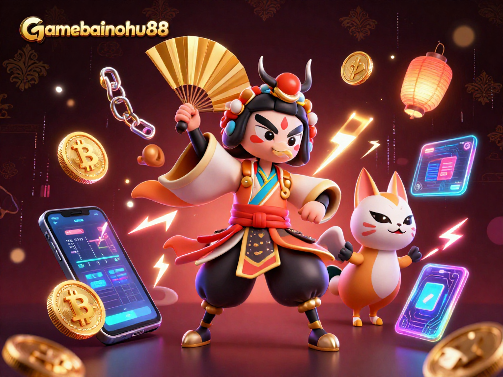 Play exciting casino games in style at gamebainohu88, featuring vibrant characters and rich casino elements.