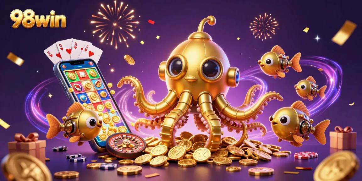 Experience the thrill of 98win with an exciting underwater casino adventure full of treasures and games.