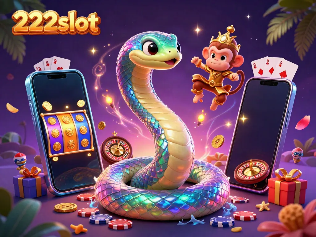 Menangkan hadiah di 222slot dengan permainan slot ceria dan seru yang berwarna-warni.