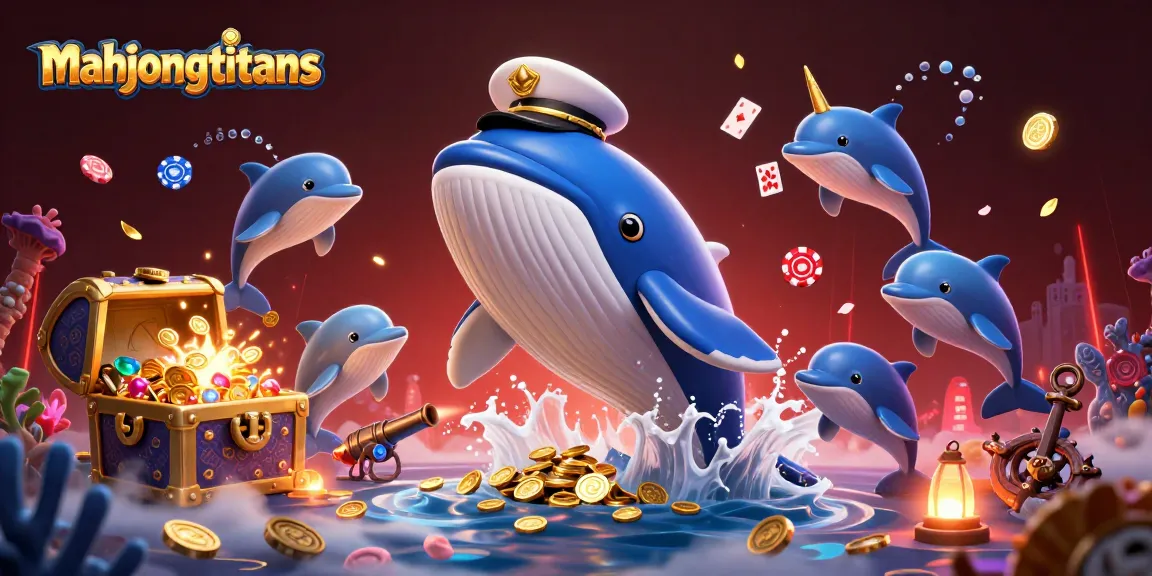 Engage with mahjongtitans in an exciting underwater casino adventure with vibrant characters and treasures.