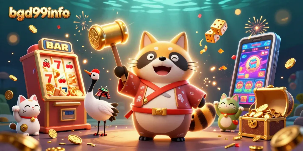 Experience vibrant casino excitement with bgd99info featuring lively characters and dynamic gaming elements.
