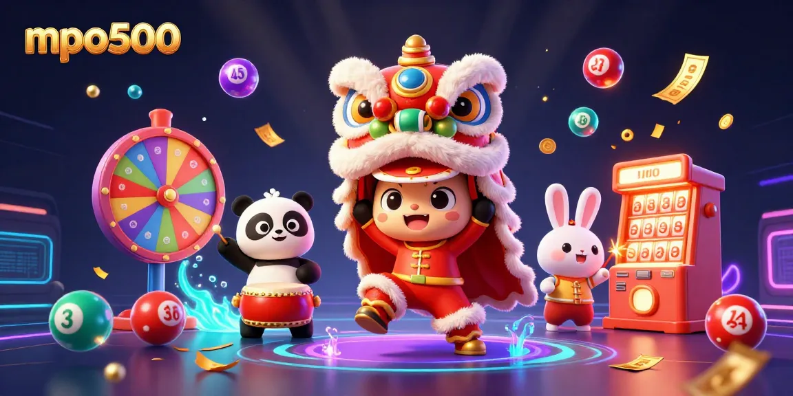 Engage with mpo500's vibrant lottery scene featuring lively characters and exciting game elements for a thrilling experience.