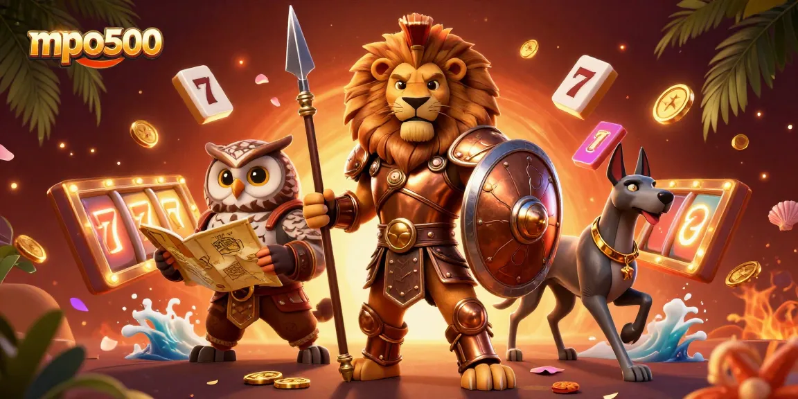 Experience exciting gameplay with mpo500, featuring lively characters and vibrant casino elements.